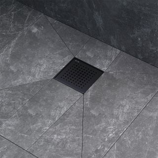 Душевой трап AM.PM MasterFlow 10 W01BD-P11-010-01BM с Черной матовой решеткой Cut Gradient